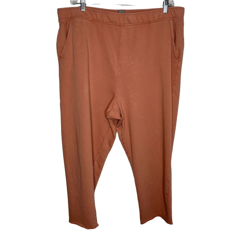 GAP Rust Cropped Sweatpants Women’s XXL Joggers Athleisure Lounge